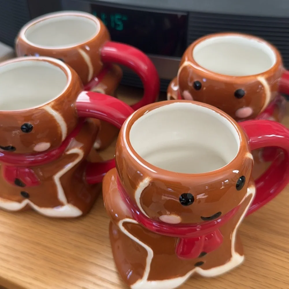 Target Christmas mini me gingerbread mugs holidays small kids